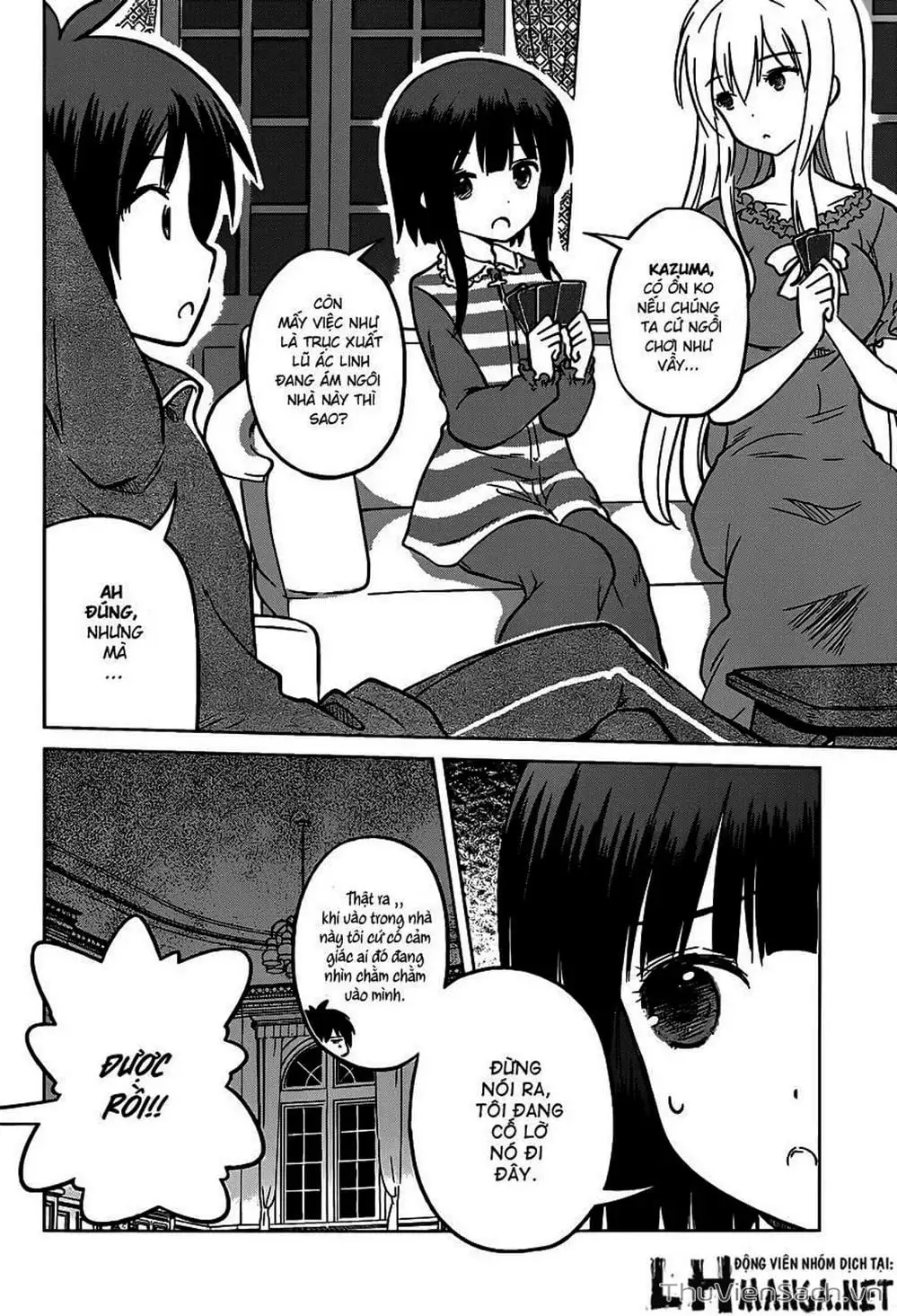 Truyện Tranh Hãy Ban Phúc Lành Cho Thế Giới Tuyệt Vời Này! trang 6