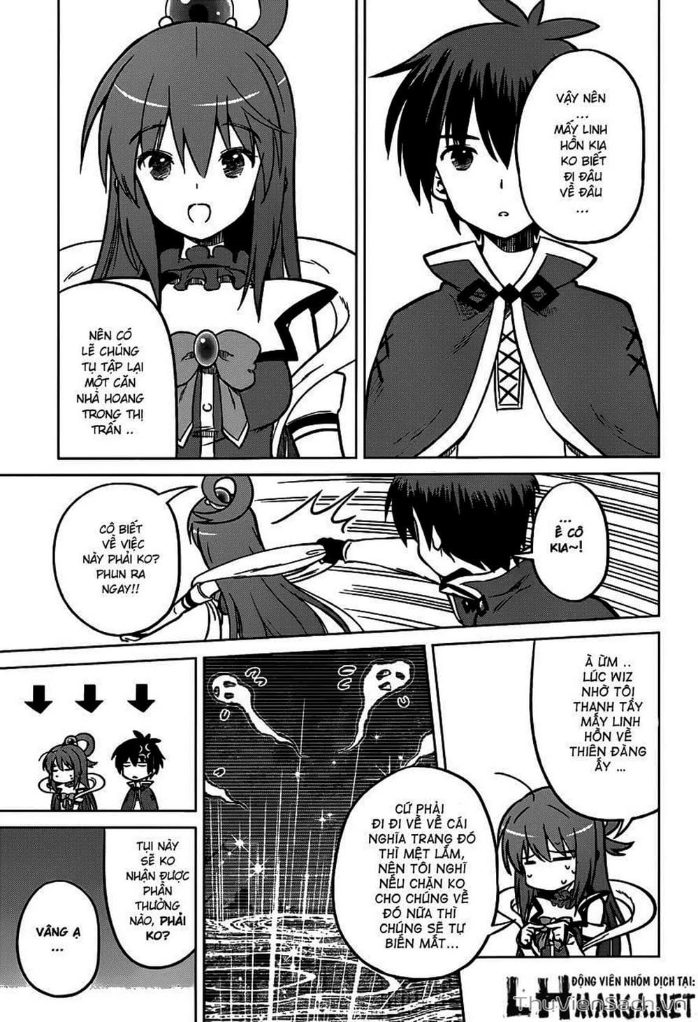 Truyện Tranh Hãy Ban Phúc Lành Cho Thế Giới Tuyệt Vời Này! trang 6