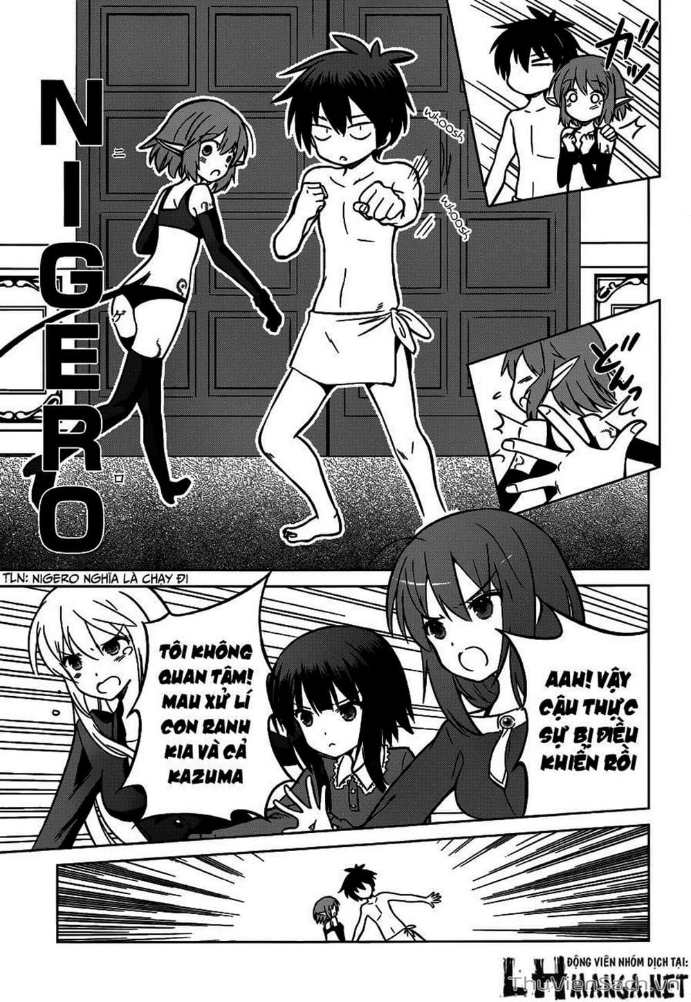 Truyện Tranh Hãy Ban Phúc Lành Cho Thế Giới Tuyệt Vời Này! trang 6