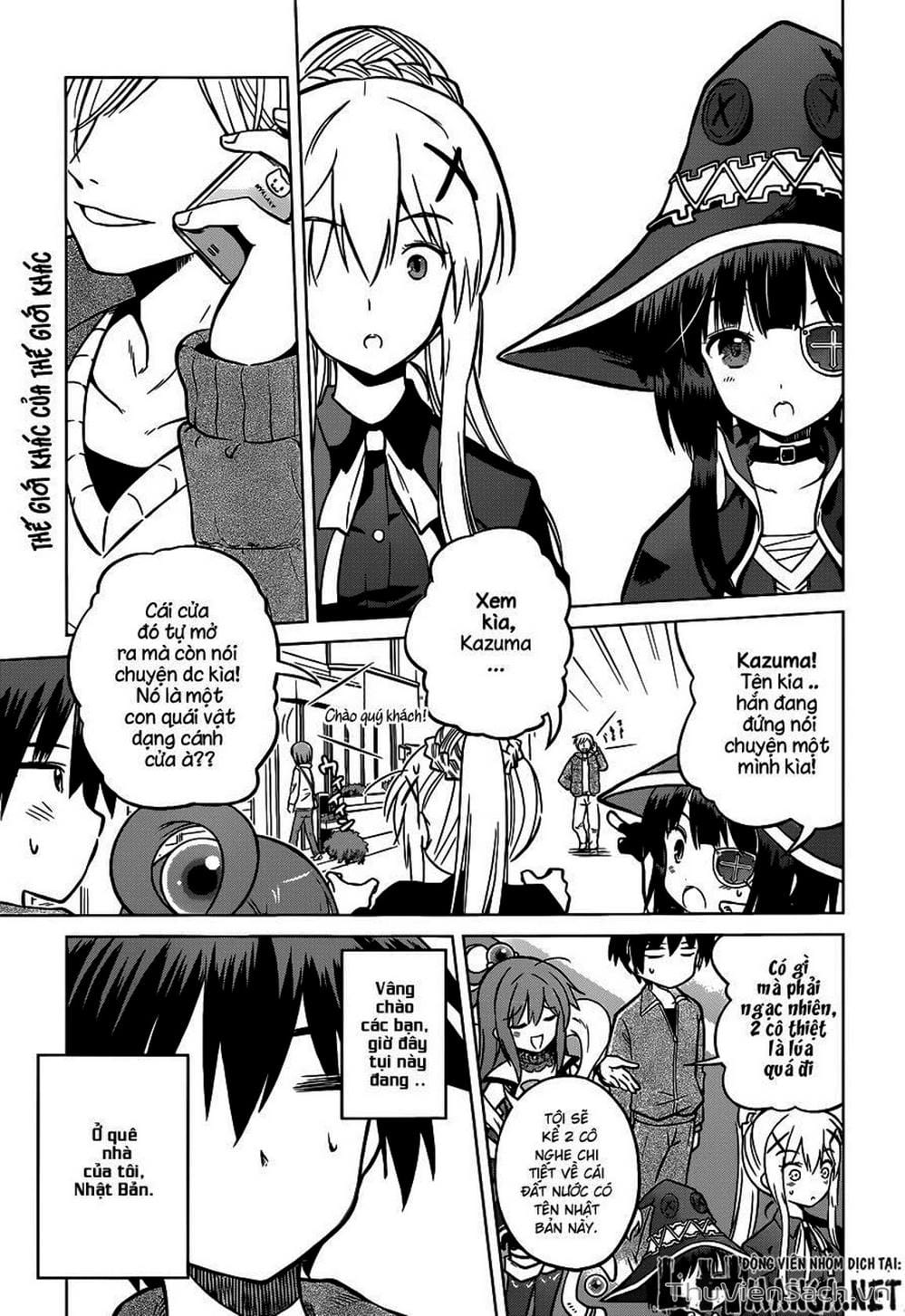 Truyện Tranh Hãy Ban Phúc Lành Cho Thế Giới Tuyệt Vời Này! trang 6