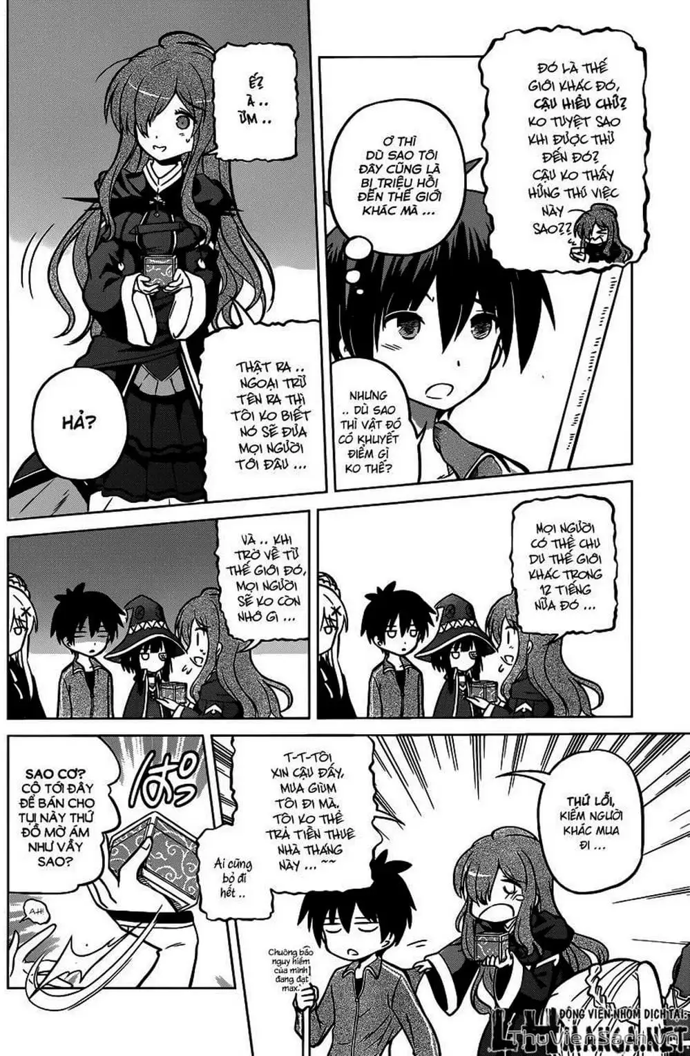 Truyện Tranh Hãy Ban Phúc Lành Cho Thế Giới Tuyệt Vời Này! trang 6