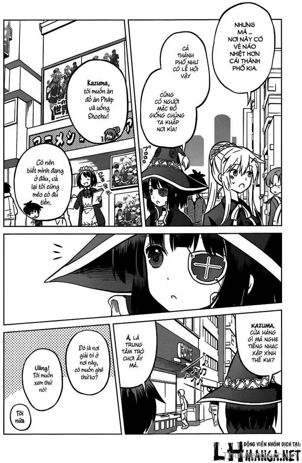 Truyện Tranh Hãy Ban Phúc Lành Cho Thế Giới Tuyệt Vời Này! trang 6