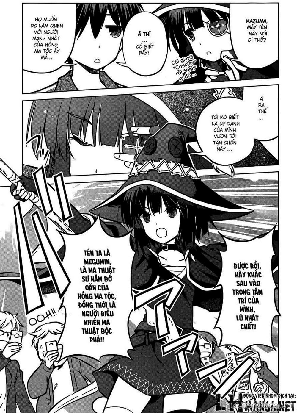 Truyện Tranh Hãy Ban Phúc Lành Cho Thế Giới Tuyệt Vời Này! trang 6