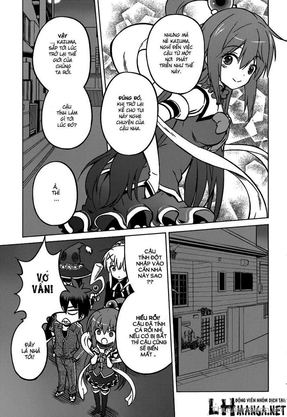 Truyện Tranh Hãy Ban Phúc Lành Cho Thế Giới Tuyệt Vời Này! trang 6