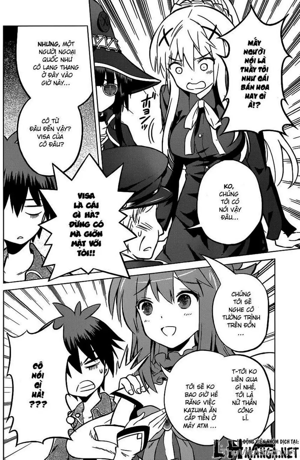 Truyện Tranh Hãy Ban Phúc Lành Cho Thế Giới Tuyệt Vời Này! trang 6