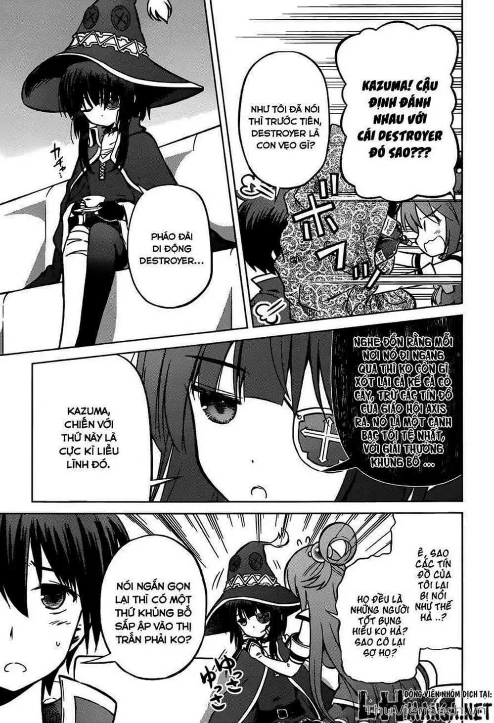 Truyện Tranh Hãy Ban Phúc Lành Cho Thế Giới Tuyệt Vời Này! trang 6