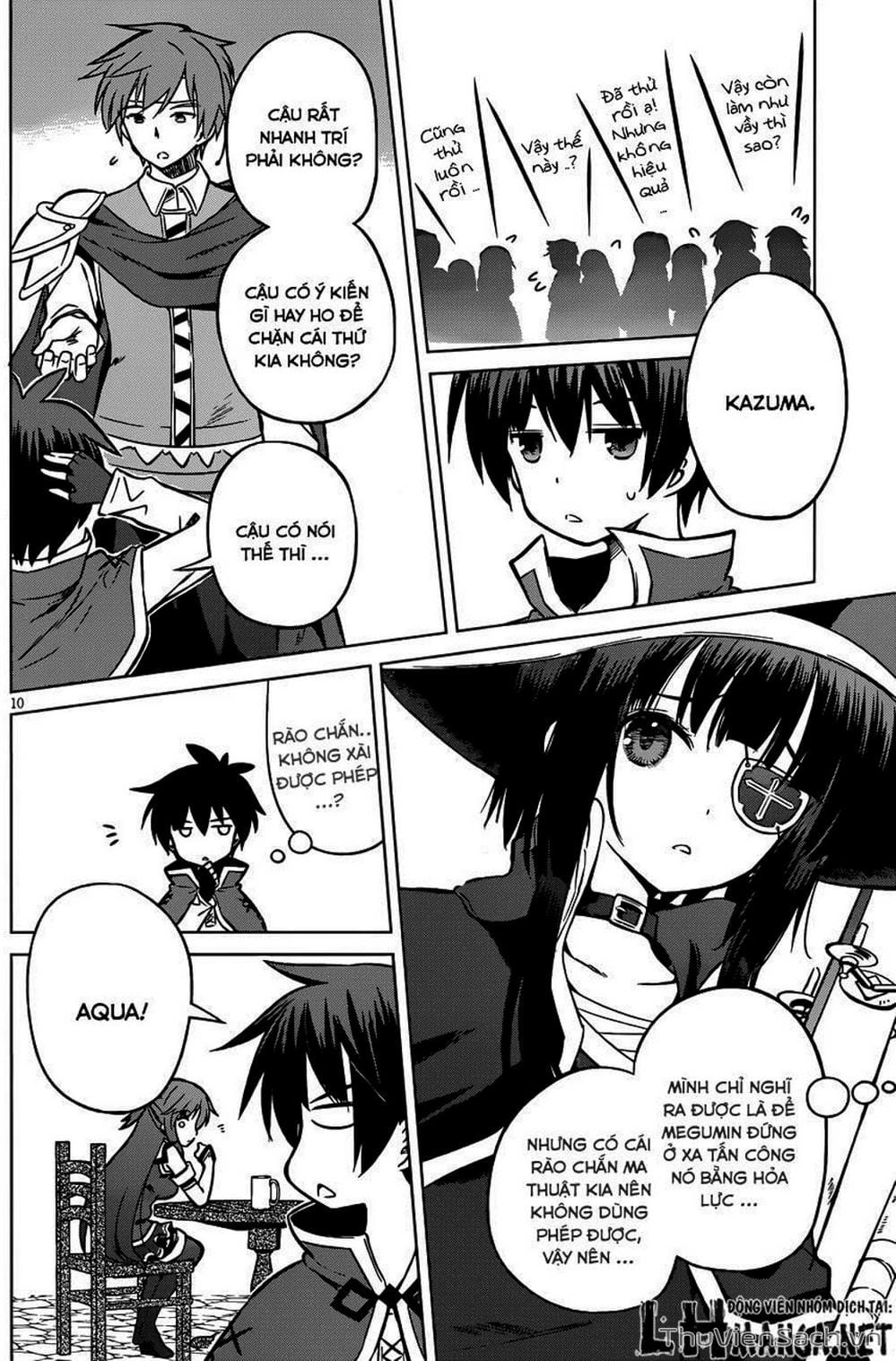 Truyện Tranh Hãy Ban Phúc Lành Cho Thế Giới Tuyệt Vời Này! trang 6