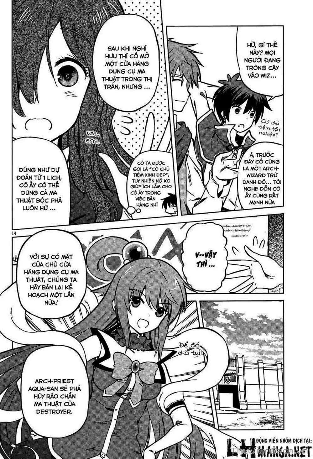 Truyện Tranh Hãy Ban Phúc Lành Cho Thế Giới Tuyệt Vời Này! trang 6