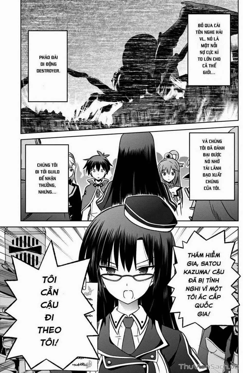 Truyện Tranh Hãy Ban Phúc Lành Cho Thế Giới Tuyệt Vời Này! trang 6