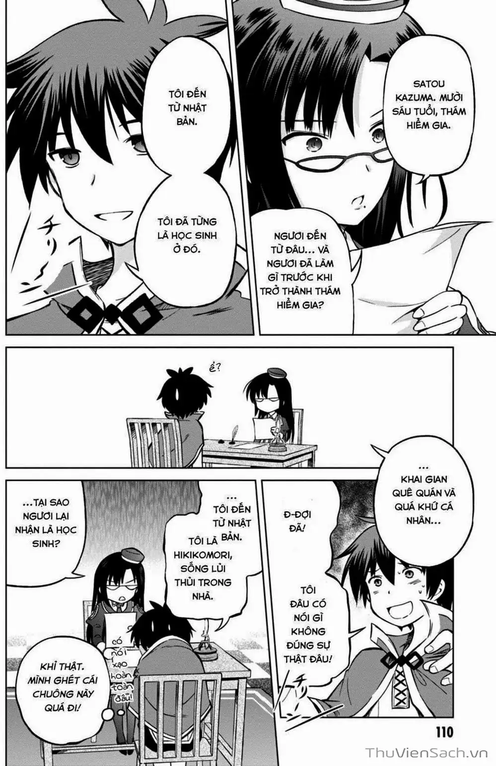 Truyện Tranh Hãy Ban Phúc Lành Cho Thế Giới Tuyệt Vời Này! trang 6