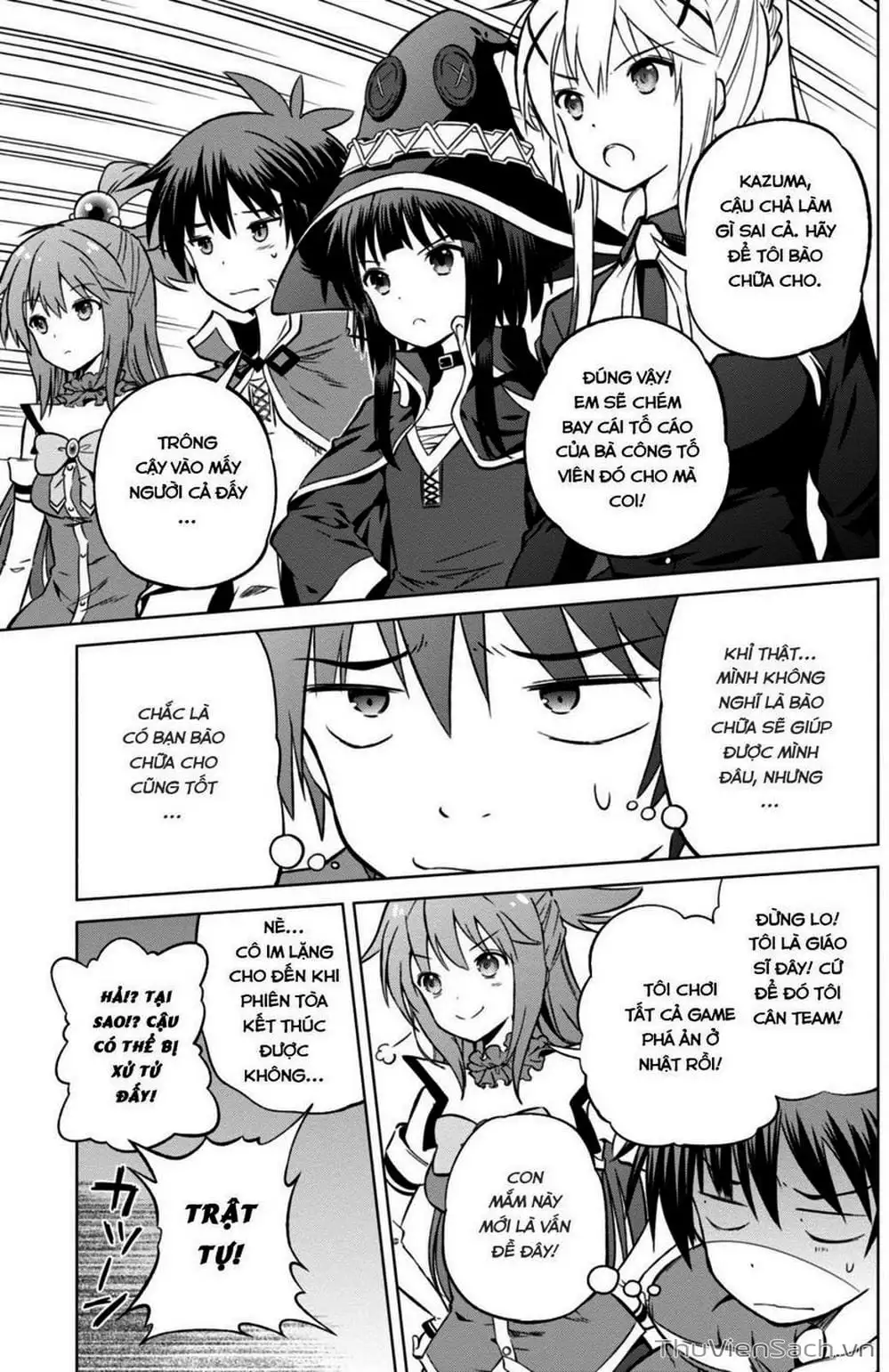 Truyện Tranh Hãy Ban Phúc Lành Cho Thế Giới Tuyệt Vời Này! trang 6