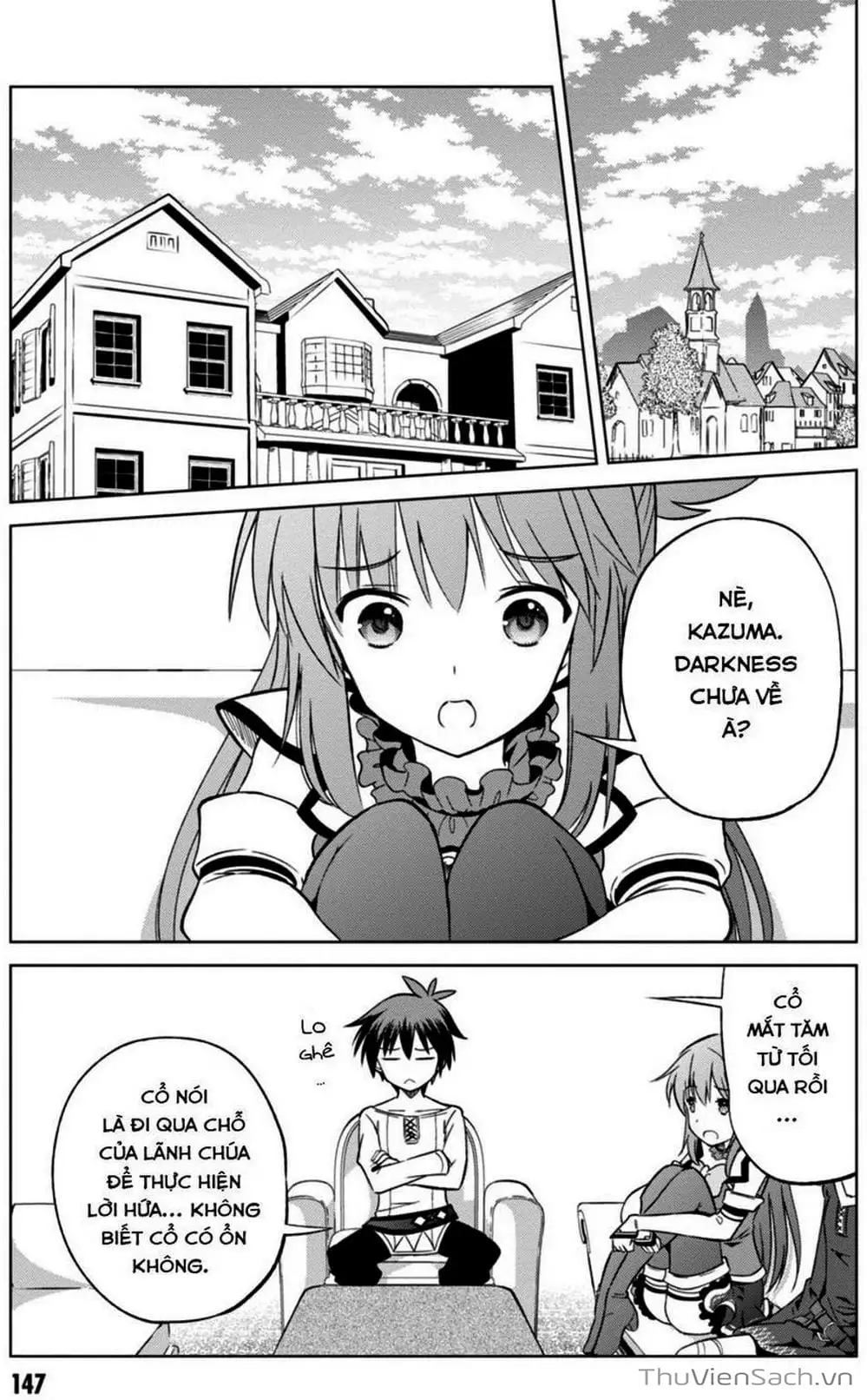 Truyện Tranh Hãy Ban Phúc Lành Cho Thế Giới Tuyệt Vời Này! trang 6