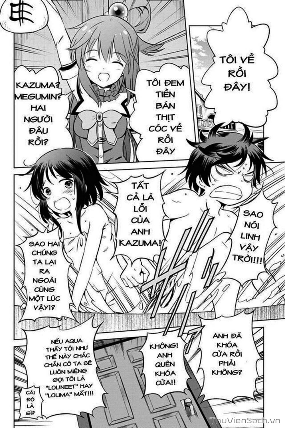 Truyện Tranh Hãy Ban Phúc Lành Cho Thế Giới Tuyệt Vời Này! trang 6