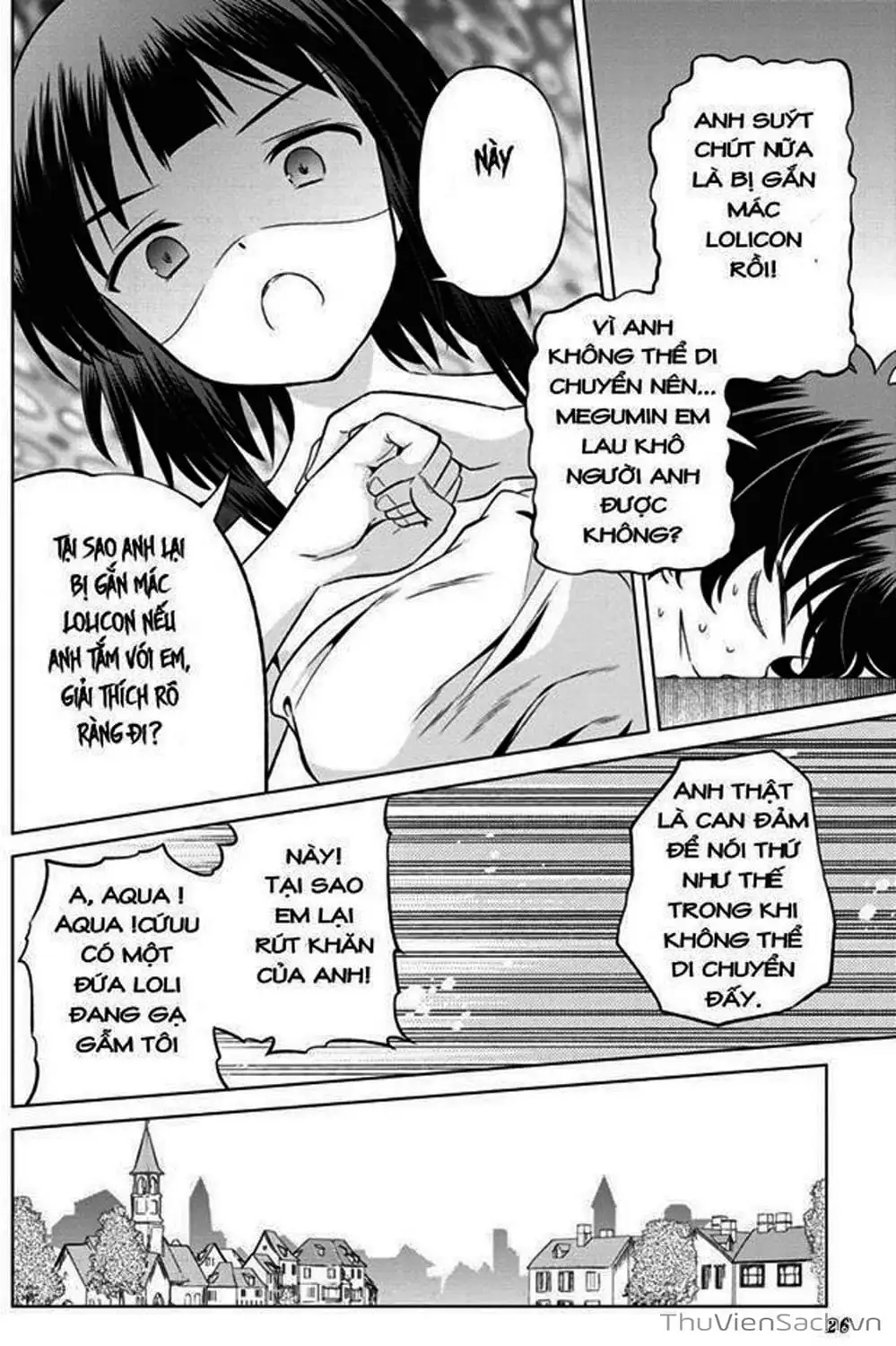 Truyện Tranh Hãy Ban Phúc Lành Cho Thế Giới Tuyệt Vời Này! trang 6