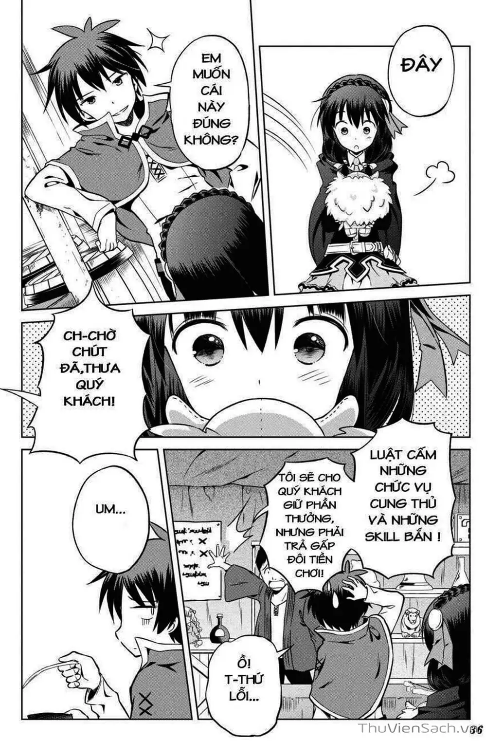 Truyện Tranh Hãy Ban Phúc Lành Cho Thế Giới Tuyệt Vời Này! trang 6