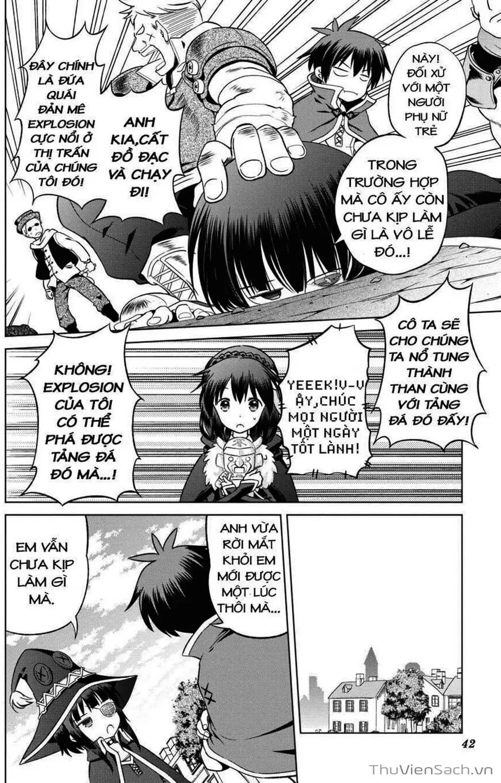 Truyện Tranh Hãy Ban Phúc Lành Cho Thế Giới Tuyệt Vời Này! trang 6