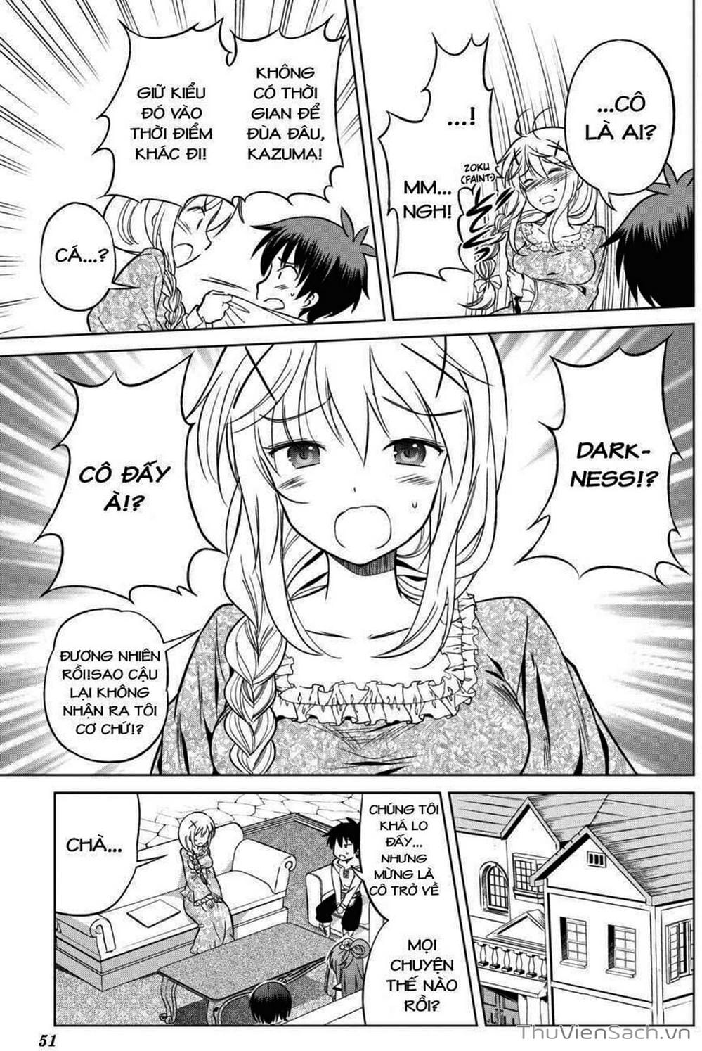 Truyện Tranh Hãy Ban Phúc Lành Cho Thế Giới Tuyệt Vời Này! trang 6