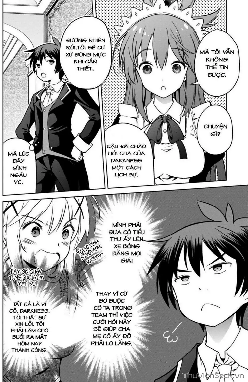 Truyện Tranh Hãy Ban Phúc Lành Cho Thế Giới Tuyệt Vời Này! trang 6
