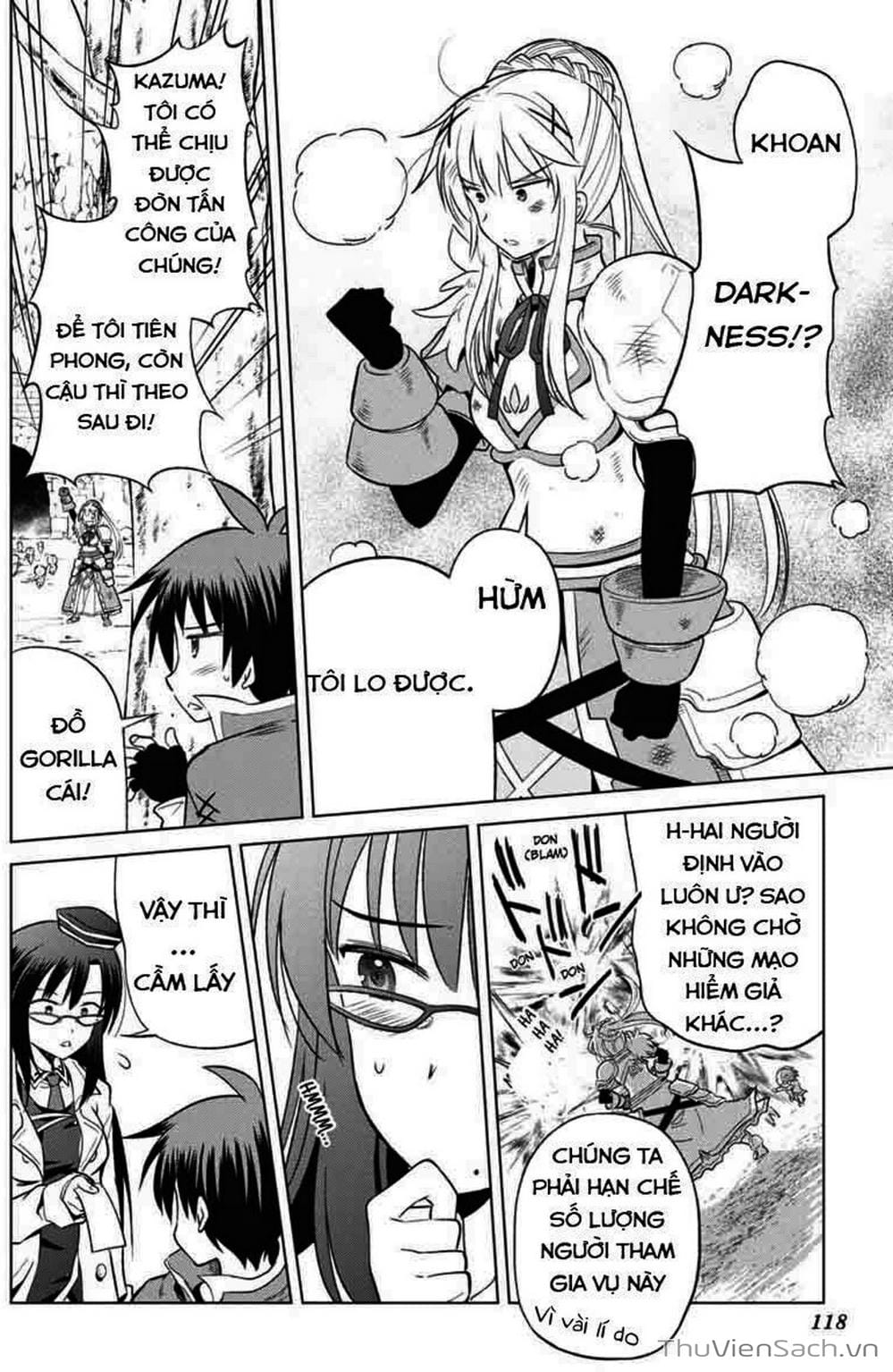 Truyện Tranh Hãy Ban Phúc Lành Cho Thế Giới Tuyệt Vời Này! trang 6