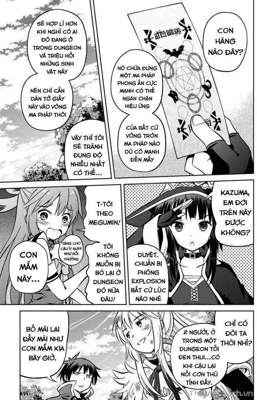Truyện Tranh Hãy Ban Phúc Lành Cho Thế Giới Tuyệt Vời Này! trang 6