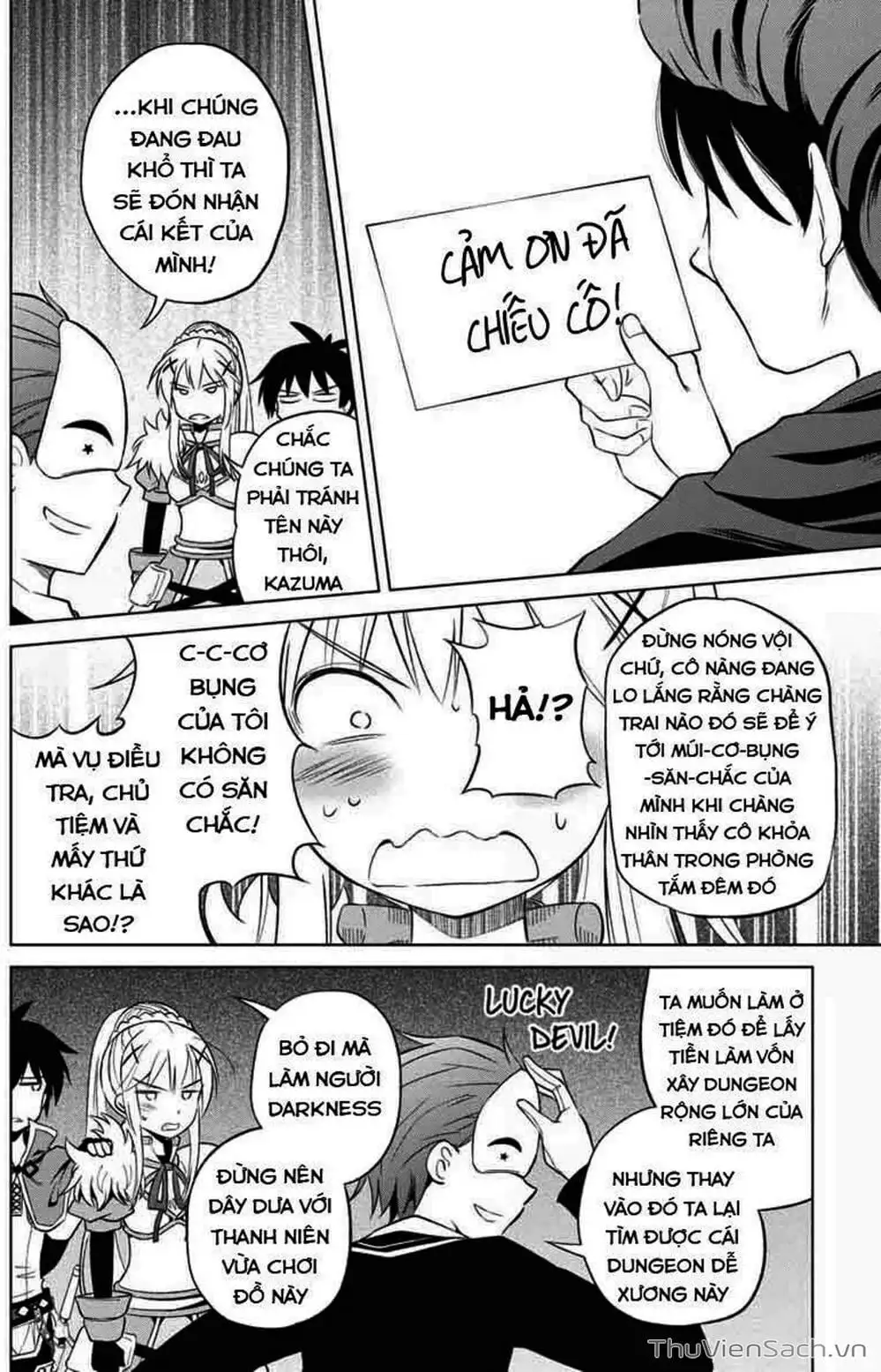 Truyện Tranh Hãy Ban Phúc Lành Cho Thế Giới Tuyệt Vời Này! trang 6