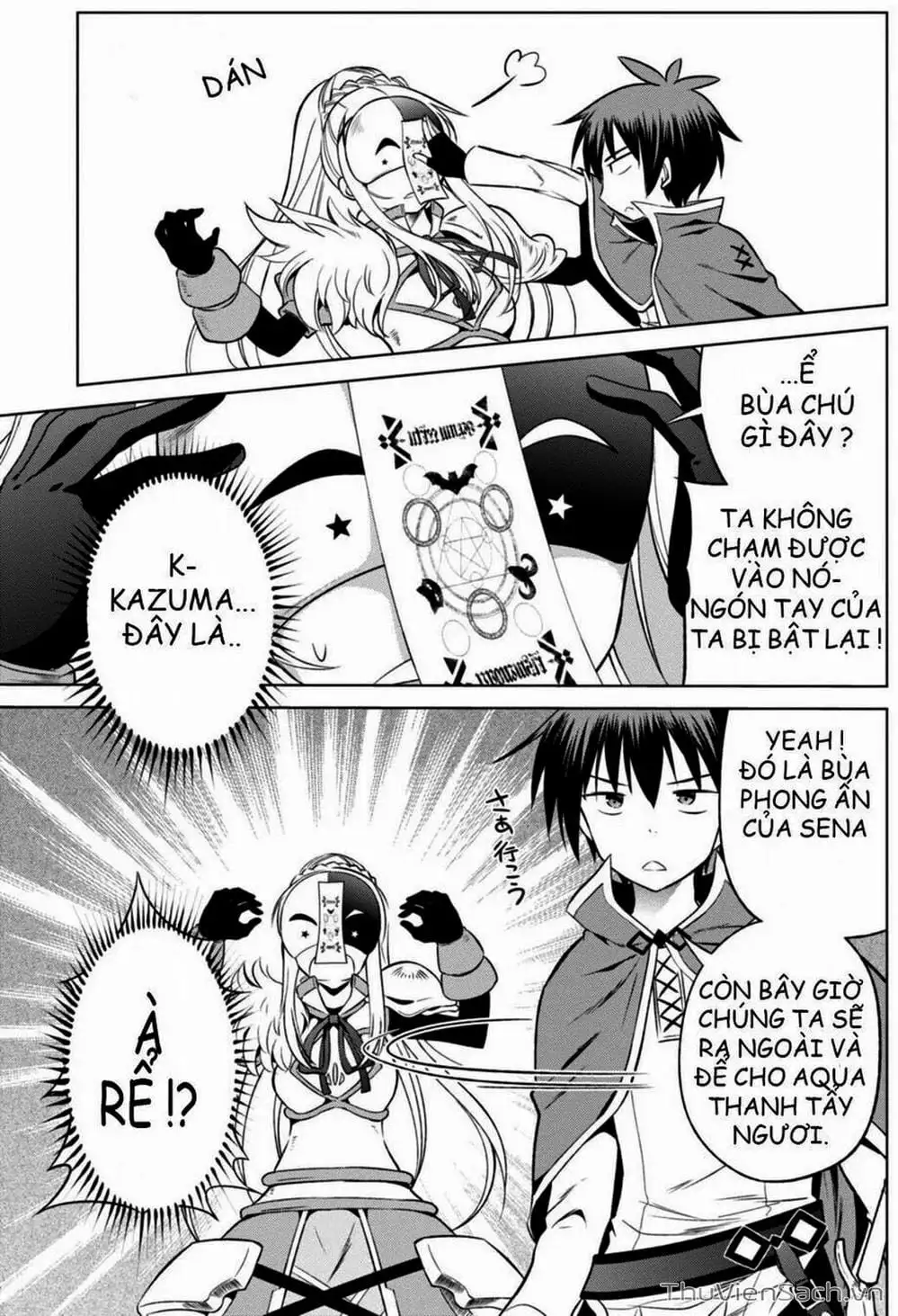 Truyện Tranh Hãy Ban Phúc Lành Cho Thế Giới Tuyệt Vời Này! trang 6