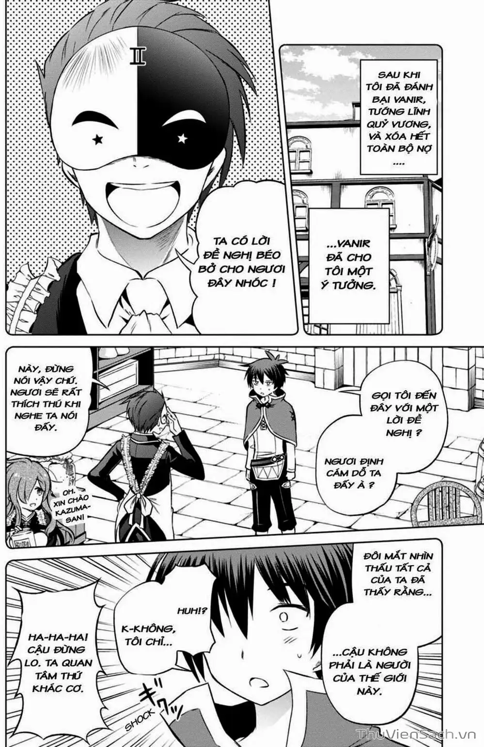 Truyện Tranh Hãy Ban Phúc Lành Cho Thế Giới Tuyệt Vời Này! trang 6