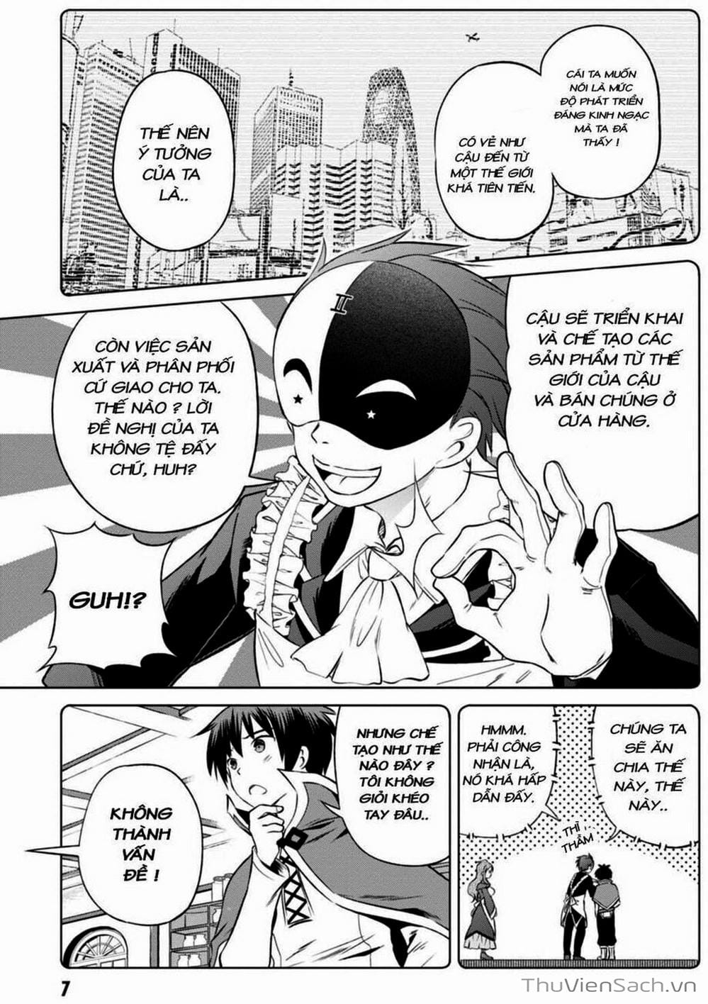 Truyện Tranh Hãy Ban Phúc Lành Cho Thế Giới Tuyệt Vời Này! trang 6