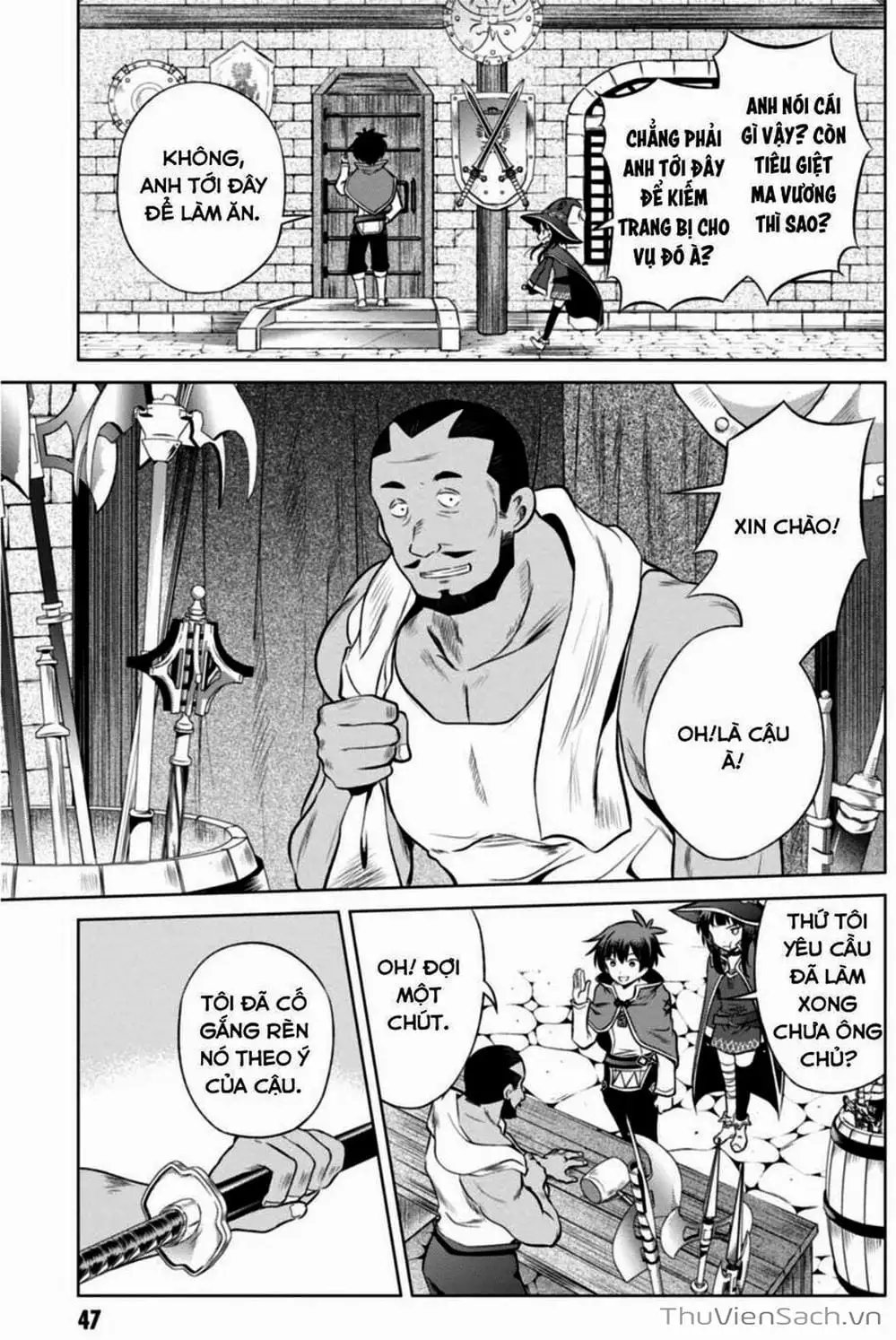 Truyện Tranh Hãy Ban Phúc Lành Cho Thế Giới Tuyệt Vời Này! trang 6