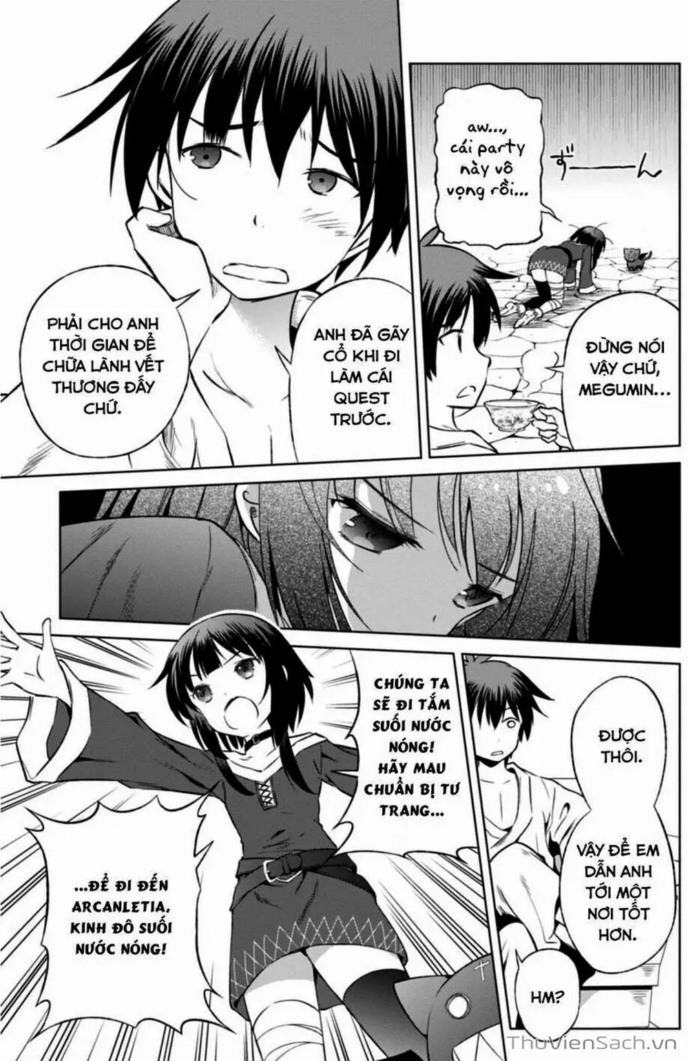 Truyện Tranh Hãy Ban Phúc Lành Cho Thế Giới Tuyệt Vời Này! trang 6