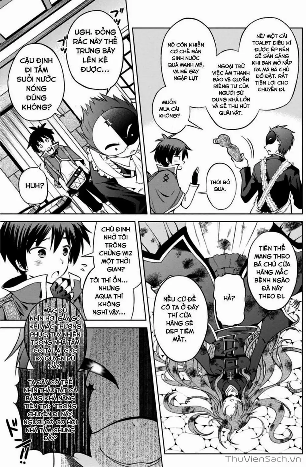 Truyện Tranh Hãy Ban Phúc Lành Cho Thế Giới Tuyệt Vời Này! trang 6