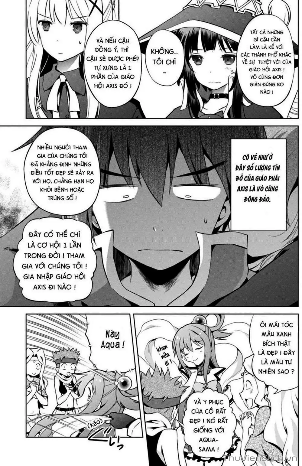 Truyện Tranh Hãy Ban Phúc Lành Cho Thế Giới Tuyệt Vời Này! trang 6