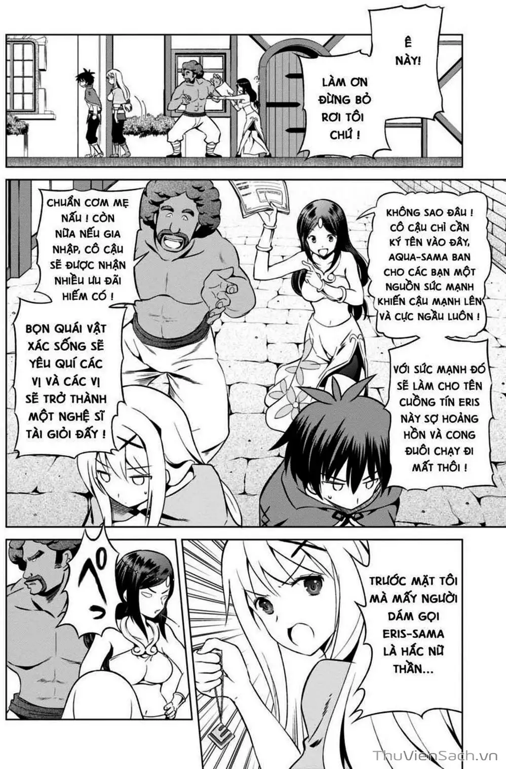 Truyện Tranh Hãy Ban Phúc Lành Cho Thế Giới Tuyệt Vời Này! trang 6