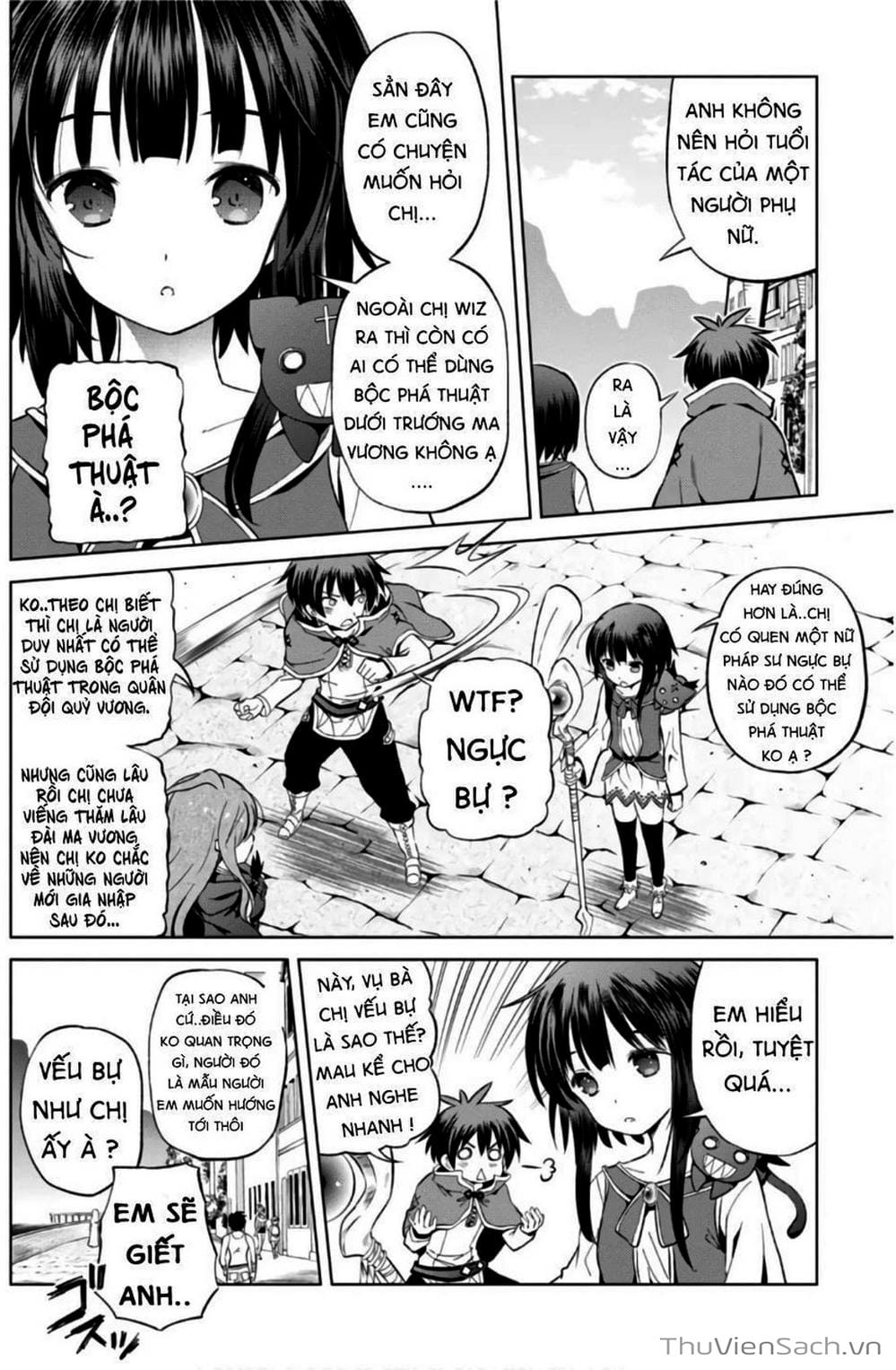 Truyện Tranh Hãy Ban Phúc Lành Cho Thế Giới Tuyệt Vời Này! trang 6