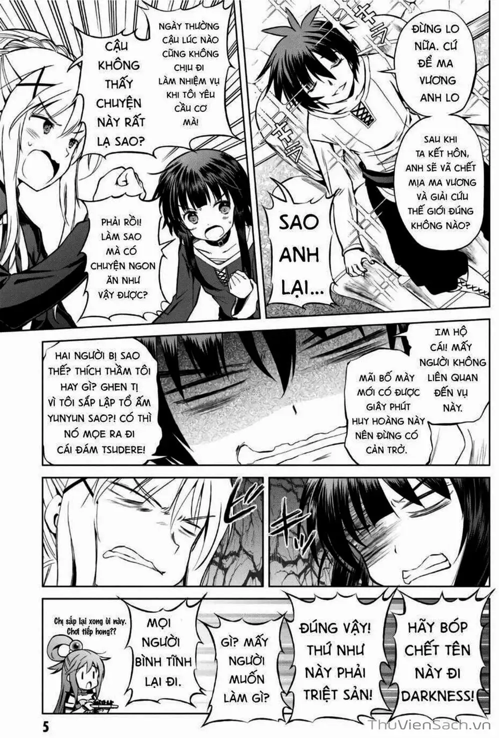 Truyện Tranh Hãy Ban Phúc Lành Cho Thế Giới Tuyệt Vời Này! trang 6