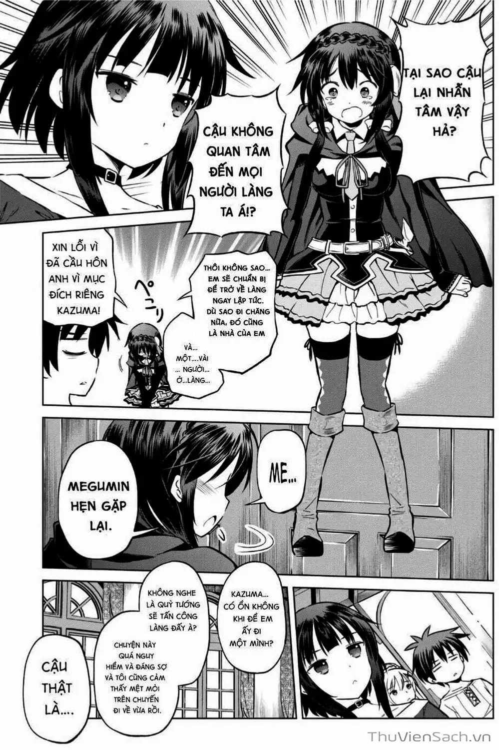 Truyện Tranh Hãy Ban Phúc Lành Cho Thế Giới Tuyệt Vời Này! trang 6