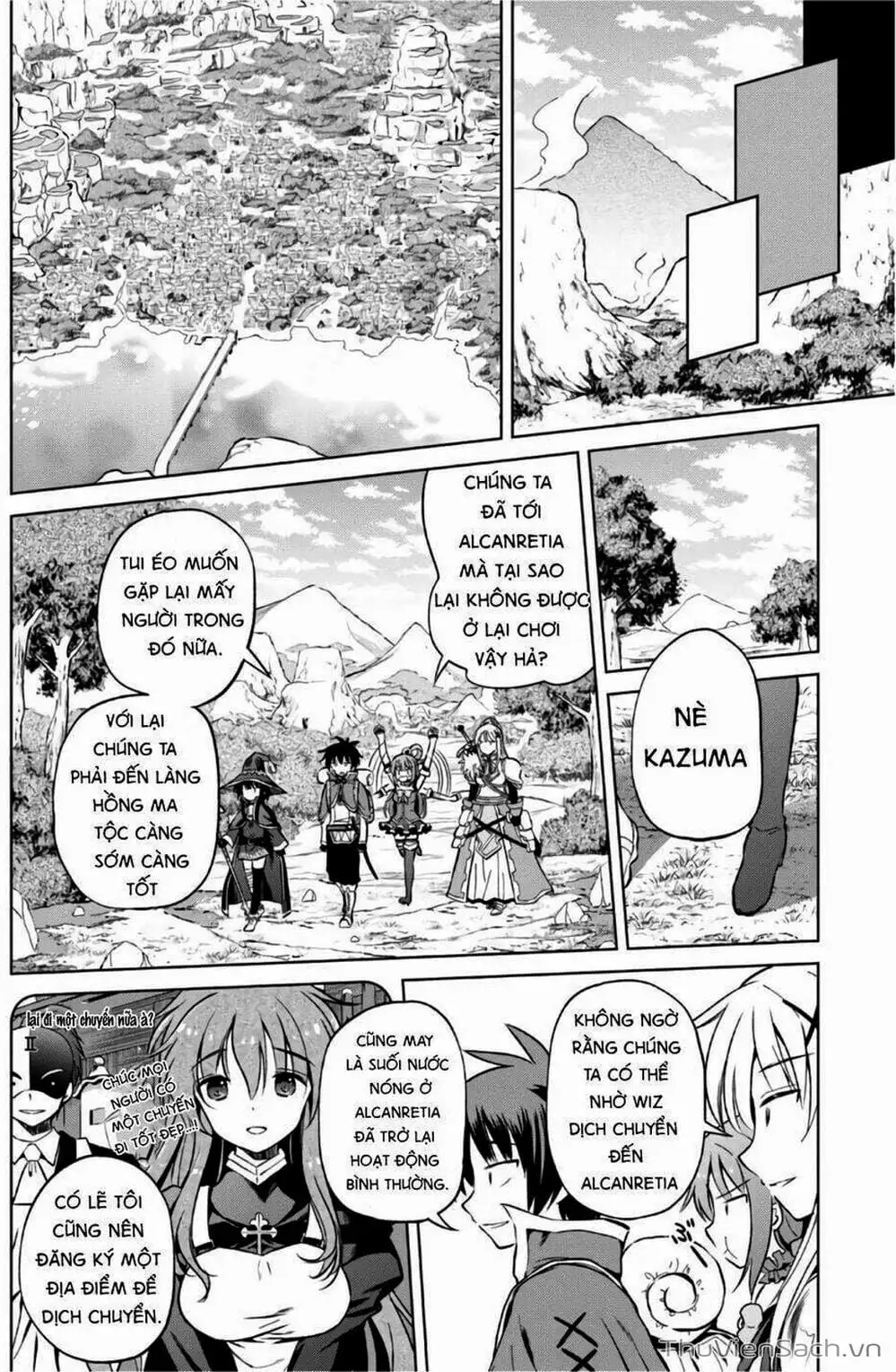 Truyện Tranh Hãy Ban Phúc Lành Cho Thế Giới Tuyệt Vời Này! trang 6