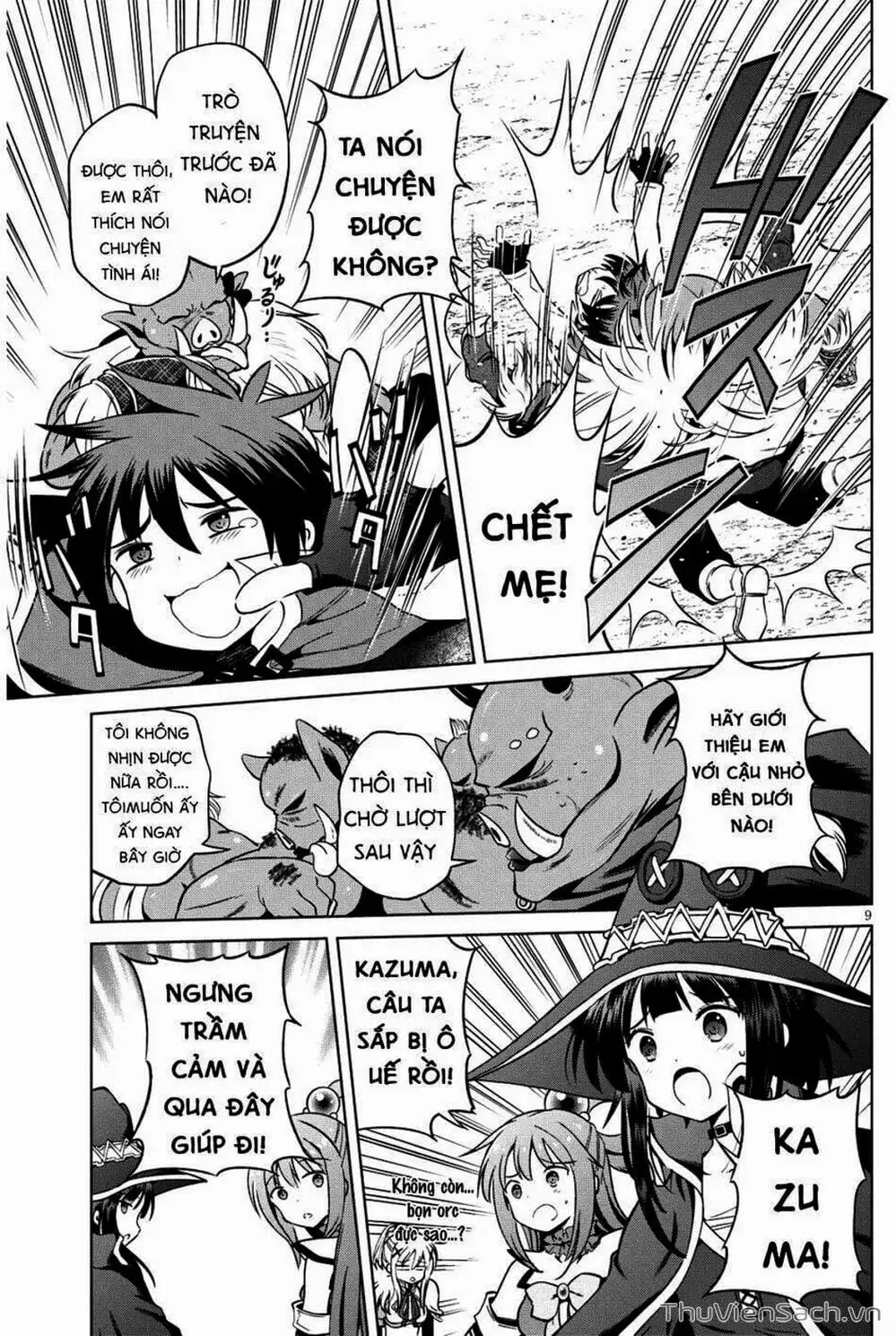 Truyện Tranh Hãy Ban Phúc Lành Cho Thế Giới Tuyệt Vời Này! trang 6