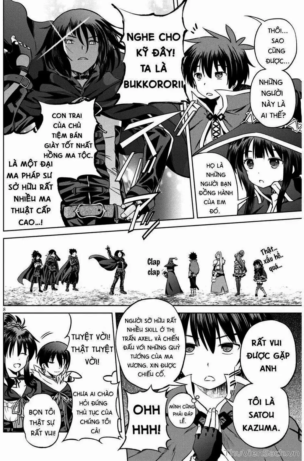 Truyện Tranh Hãy Ban Phúc Lành Cho Thế Giới Tuyệt Vời Này! trang 6