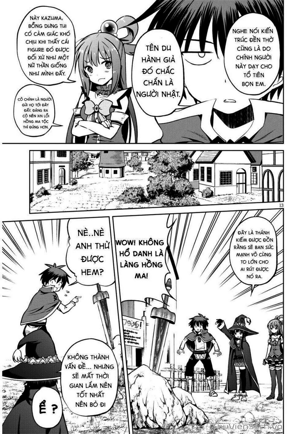 Truyện Tranh Hãy Ban Phúc Lành Cho Thế Giới Tuyệt Vời Này! trang 6