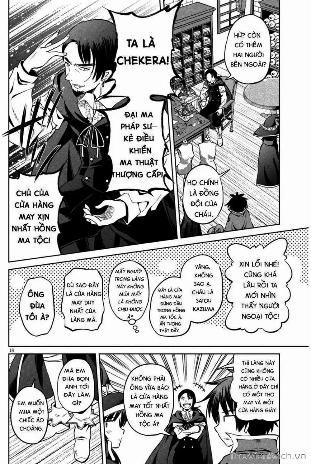 Truyện Tranh Hãy Ban Phúc Lành Cho Thế Giới Tuyệt Vời Này! trang 6