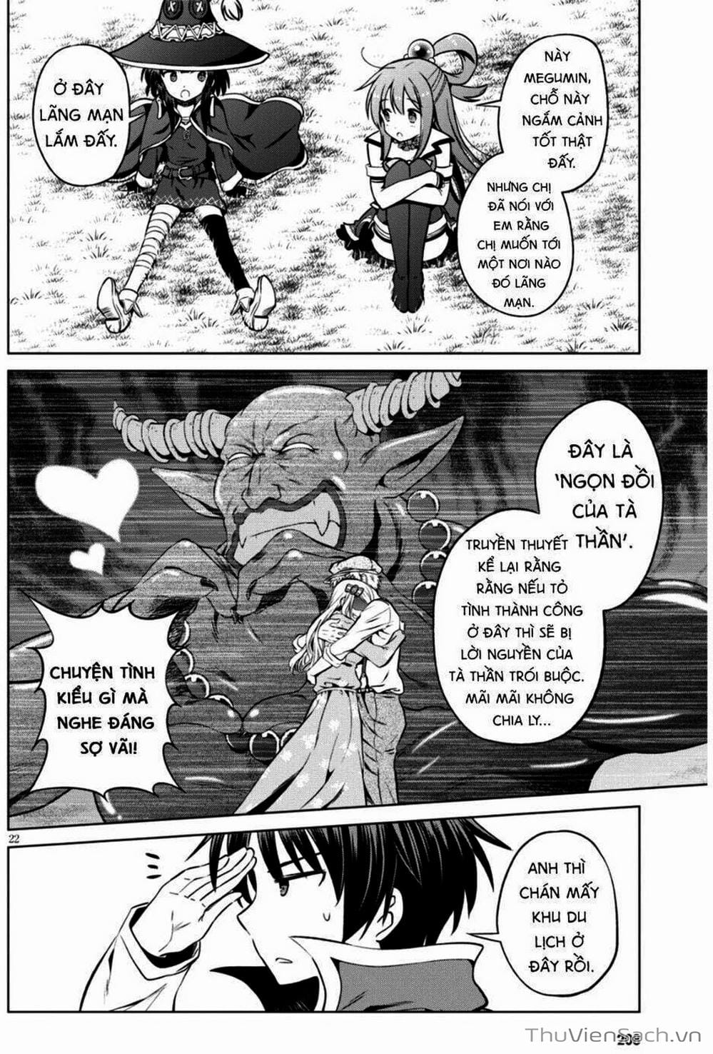 Truyện Tranh Hãy Ban Phúc Lành Cho Thế Giới Tuyệt Vời Này! trang 6