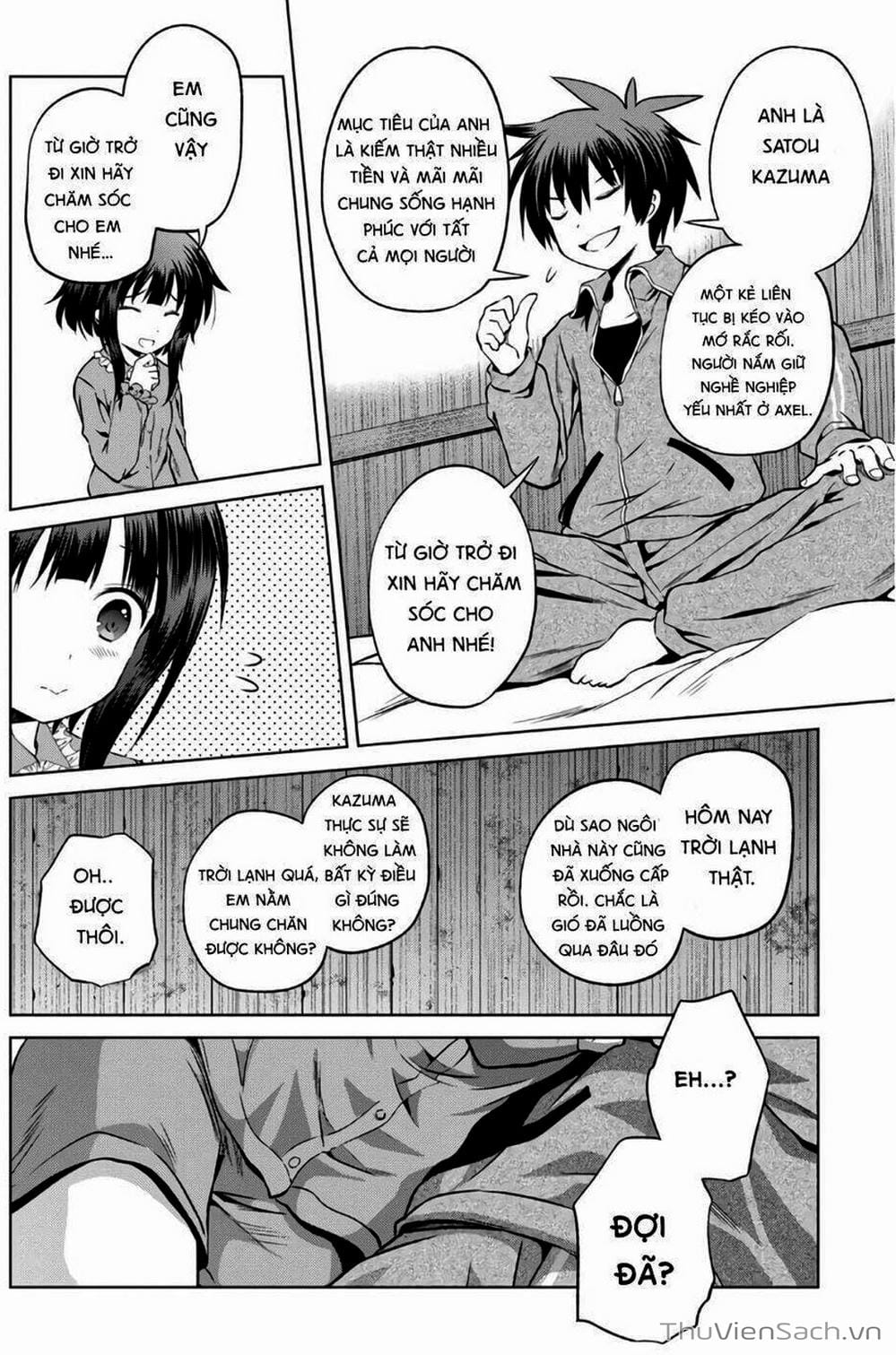 Truyện Tranh Hãy Ban Phúc Lành Cho Thế Giới Tuyệt Vời Này! trang 6