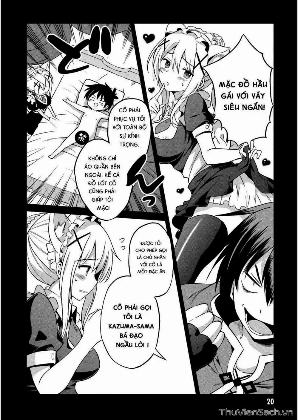 Truyện Tranh Hãy Ban Phúc Lành Cho Thế Giới Tuyệt Vời Này! trang 6