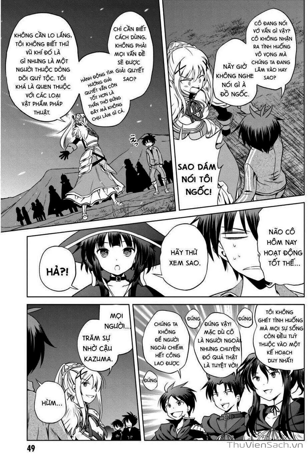 Truyện Tranh Hãy Ban Phúc Lành Cho Thế Giới Tuyệt Vời Này! trang 6