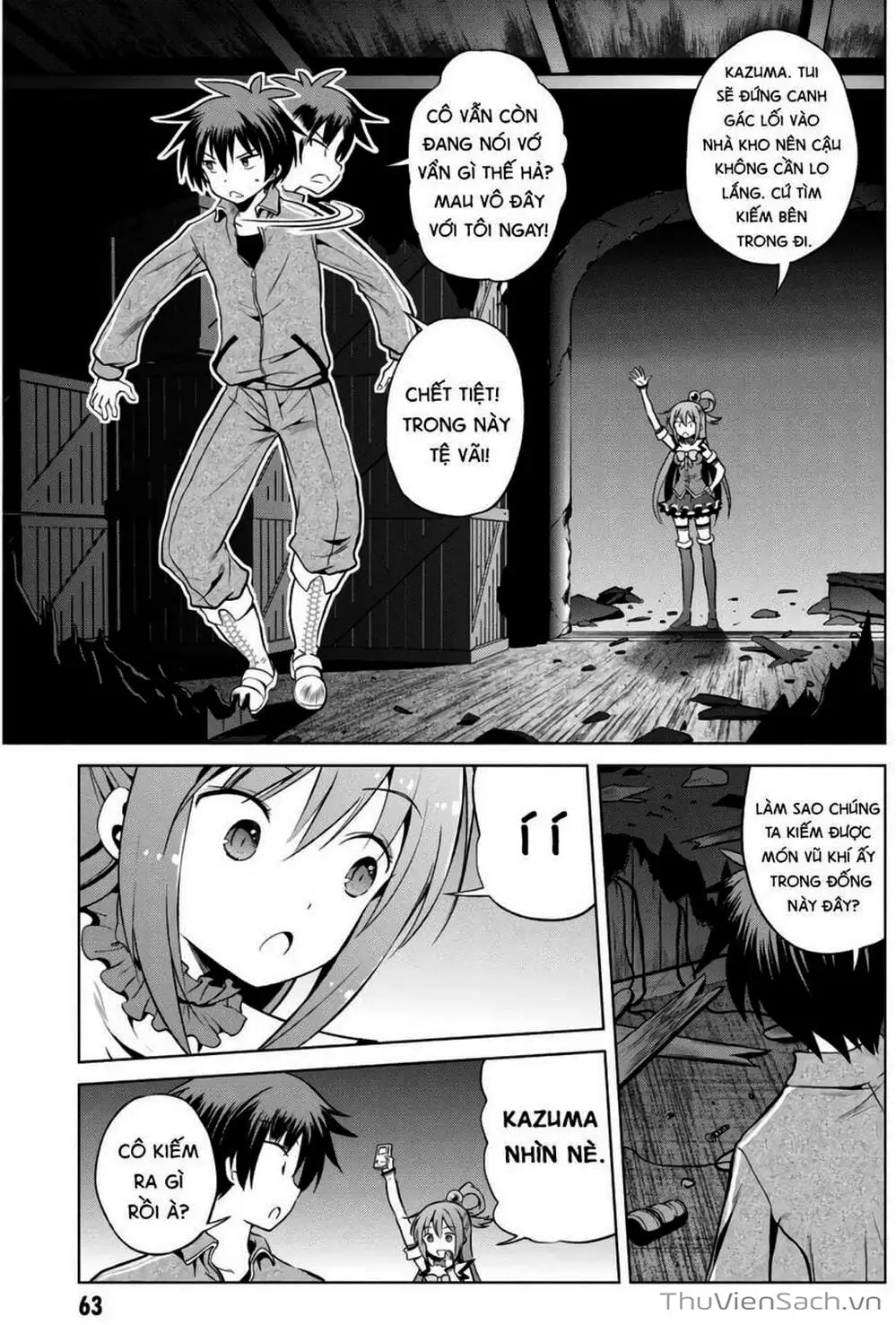 Truyện Tranh Hãy Ban Phúc Lành Cho Thế Giới Tuyệt Vời Này! trang 6