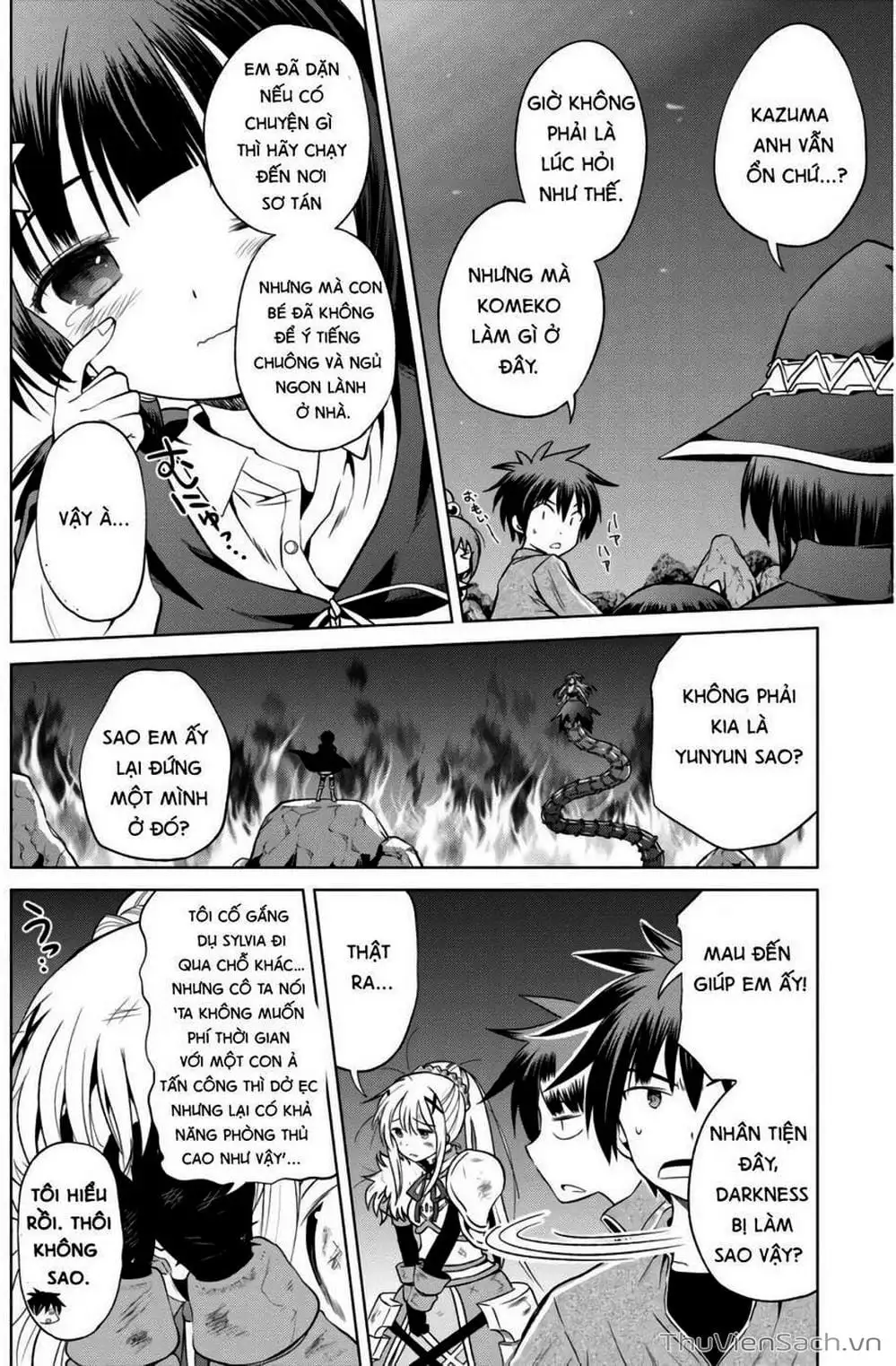 Truyện Tranh Hãy Ban Phúc Lành Cho Thế Giới Tuyệt Vời Này! trang 6