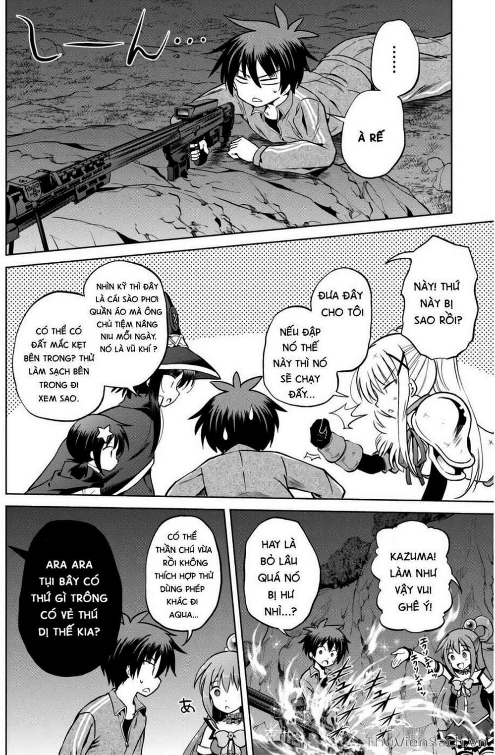 Truyện Tranh Hãy Ban Phúc Lành Cho Thế Giới Tuyệt Vời Này! trang 6