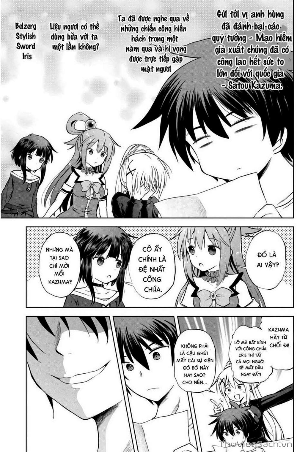 Truyện Tranh Hãy Ban Phúc Lành Cho Thế Giới Tuyệt Vời Này! trang 6