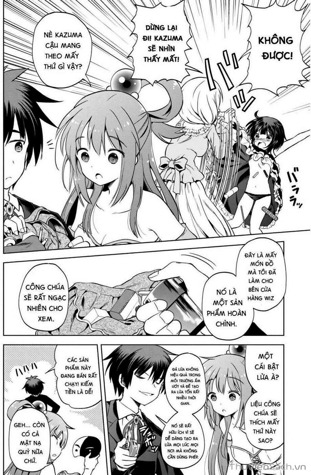 Truyện Tranh Hãy Ban Phúc Lành Cho Thế Giới Tuyệt Vời Này! trang 6